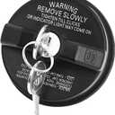 Locking Gas Cap Fuel Cap Compatible with Toyota 4Runner, FJ Cruiser, Tacoma, Tundra, Chevy Camaro, Honda CRV, Infiniti, Isuzu, Mazda, Cadillac,GMC, More, Replaces# 77300-47020, 10504