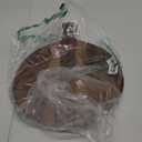 Acacia Wood Cutting Board with Handle Wooden Chopping Board Round Cutting Boards for Kitchen Decor Large Charcuterie Board Tray Teak Meat Cheese Board Bread Serving Platter Butcher Block Pizza Board