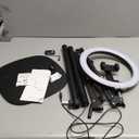 UBeesize 12" Ring Light with 74" Extendable Tripod Stand & iPad, Phone Holder, LED Circle Light with Phone,Tablet Holder for Video Recording, Photography, Live Stream, Makeup, TikTok, YouTube