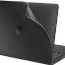 BlueSwan Flexible Case Compatible with MacBook Pro 13 inch M2 M1 2025-2017 Release A2338 A2289 A2251 A2159 A1989 A1706 A1708, Shatterproof PP and Matte Anti-Fingerprint Protective Case, Matte Black