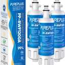 PUREPLUS 9690 Replacement for LG LT700P Kenmore Elite 469690, ADQ36006102, ADQ36006101, LFXS30766S, LFX28968ST, LFX31925ST, LFX31945ST, LFXS29626S, RWF1052, RWF1200A Refrigerator Water Filter, 3Pack