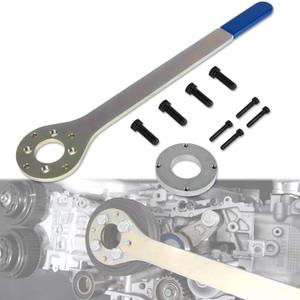 Yoursme Crank Pulley Tool with Screws Wrench Holder Kit for Subaru Imprezas Foresters XT Legacy Outback Baja SVX Saab 9-2X