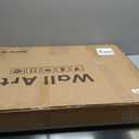 Large Framed Black and Gold Modern Luxury Abstract Wall Art for Living Room, 3 Piece Brights Prints Paintings Artwork for Walls, Sparkle Pictures for Entryway Dining Bedroom Wall Decor 24x36 In (Luminous Glow)