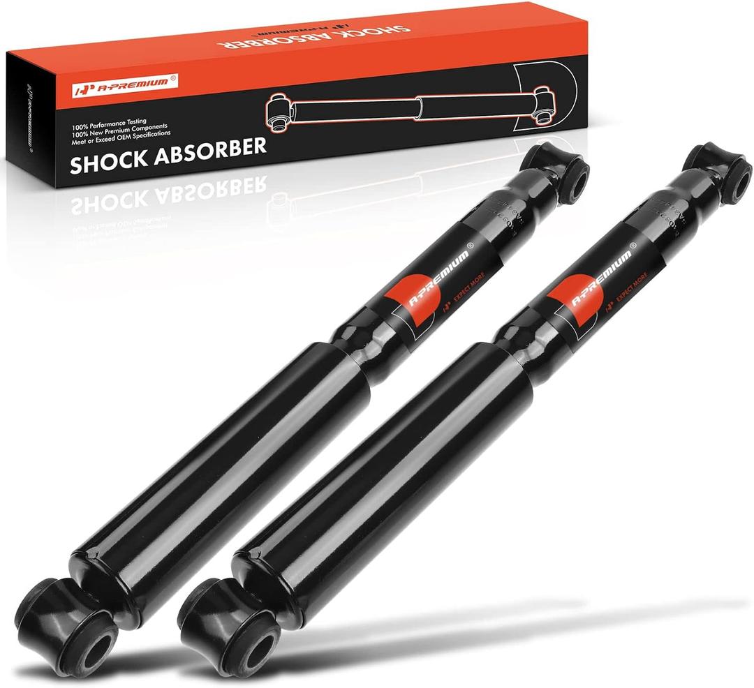 A-Premium Rear Pair (2) Shock Absorber Compatible with Toyota Tacoma 1995-2004, Land Cruiser 1988-1990, Pickup 1984-1995, 4Runner 1984-1989, Driver and Passenger Side