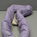 Huzi Infinity Pillow - Home Travel Soft Neck Scarf Support Sleep (Purple)