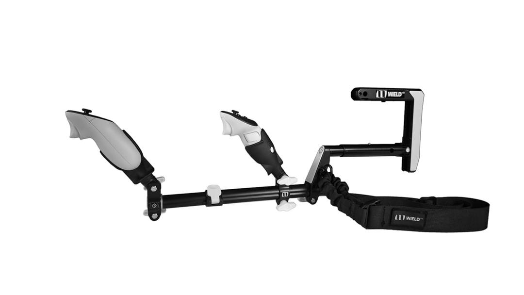 WIELD VR Gun Stock for Quest 3 | 2 | 3S | Pro  with Tactical Sling  Designed for FPS Accuracy, Stability & Immersion  VR Accessory for Shooting Games  OneStock