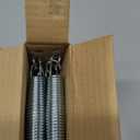 Eurmax USA 20-Pack Trampoline Springs, Premium Galvanized Stainless Steel Replacement Springs with T-Hook, Rust-Resistant & High-Tension for Maximum Safety and Bounce, Superior Strength and Durability
