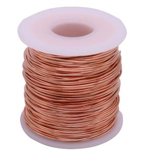 VERNUOS Soft Copper Wire, 24 Gauge, 800 Feet, Bare Copper Wire, Bright,1 Pound Spool