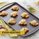 Wilton Perfect Results Nonstick Cookie Baking Sheets Set - Steel Bakeware that's Scratch-Resistant & Dishwasher Safe - Medium - 15 x 10 Inches (2-Piece Set), 15.25 x 10.25 in EACH