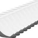 Hanes Men's Max Cushion Low Cut Socks, 6 and 8 Packs (White - 12 Pair Pack)