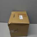 Zubebe 2 Pcs 8" Giant Fillable Christmas Ornaments with Ribbons Oversized Plastic Xmas Balls for Outdoor Lawn Yard Decor, Tree Hanging, Holiday Gifts(Matte Red, Shiny Red)