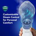 Vicks Sinus Inhaler, Plug-in Non-Medicated Steam Inhaler for Sinus Relief, Allergies, Congestion & Colds, Vocal Steamer, Soothes Nasal & Throat Passages, Works with VapoPads (1 Included)