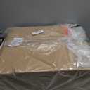 XINGQI Gold Modern Sputnik Chandelier Farmhouse Ceiling 8 Lights Industry Semi Flush Mount Ceiling Light Fixture, Mid Century for Dining Room, Farmhouse Kitchen, Bedroom, Office