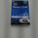 Serta Power Chill Cooling Pillow Protectors, Stain Resistant and Zippered Pillow Protector, Protects Pillow from Dust and Dirt (2 Pack), Standard/Queen, White