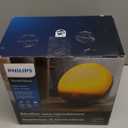 Philips SmartSleep Wake-up Light, Colored Sunrise and Sunset Simulation, 5 Natural Sounds, FM Radio & Reading Lamp, Tap Snooze, HF3520/60 (1 Count (Pack of 1))