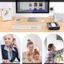 Meatanty Mouse Mover Undetectable, Super-Silent Mouse Jiggler Device Move Randomly, Automatic Wiggler Shaker Giggler, Adjustable Interval Timer, Keep Computer Laptop Active for Office Home Remote Work