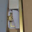 Brushed Gold Bathroom Towel Bar Holder Sets Premium Stainless Steel 4-Piece Bathroom Hardware Set Wall Mounted Bathroom Toilet Paper Holder with Shelf Set.