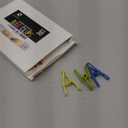 Riveda 30 Pack Assorted Chip Bag Clips Utility - PVC 2 Inch Coated Colorful Sealer for Sealing Food - Paper Holder, Clothesline Clip for Laundry Hanging, Kitchen Bags, Multipurpose Clothes Pins (Multicolor)