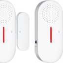 Door Window Alarm, 95DB Door Alarms for Kids Safety, Wireless Sensor Door Window Burglar Alarm-Window Pool Alarms for Home (2 Pack)