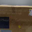 Giraffe Tools Retractable Garden Hose Reel, 5/8 in x 90 ft Heavy Duty Hose Reel With 9 Pattern Nozzle, Any Length Lock, Wall Mount Water Hose Reel, 180Swivel, Light Grey