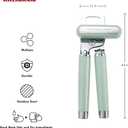 KitchenAid Gourmet Multifunction Can Opener/Bottle Opener, 8.36-Inch, Pistachio