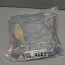 Washable Female Dog Diapers (4 Pack+1 Suspenders), Reusable Female Girl Doggy Doggie Puppy Wraps Panties Belly Band for Pet Heat Period Pooping Peeing Potty Training Incontinence Marking XLarge (Pink,Purple,BrownBlue)