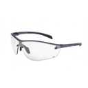 Bolle Safety 40237, Silium+ Safety Glasses PLATINUM, Dark Gunmetal Frame, Clear Lenses (Universal)