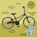 Retrospec Koda Plus Kids Bike for Boys & Girls Ages 6-8 Years - Children's Bicycle, Adjustable Seat & Handlebars, 20 Inch