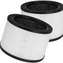 Breabetter 2-Pack H7121101 Replacement Filter Compatible with Govee Purifier H7121, High-Efficiency Activated Carbon + Pre-Filters