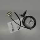 AboveTEK 3-in-1 Universal Laptop Cable Lock, Professional Laptop Security Lock with 2 Keys, Cut-Resistant Steel Locking Cable with 360 Rotating Head, Compatible with K-Slot, Nano & Wedge Slot