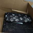 BESTSWEETIE 8x10 Area Rugs for Living Room Washable Moroccan Farmhouse Neutral Geometric Low Pile Non-Slip Soft Print Pattern Rug for Bedroom Kitchen Dining Room Entryway Black/White