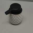 Automatic Soap Dispenser, Touchless Foaming Dish Soap Dispenser 13OZ/384ml, Ceramic White Foam Soap Dispenser Bathroom Kitchen, Waterproof, USB C Rechargeable, ANTIS'S HOME