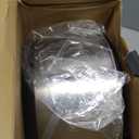 Stainless Steel Salad Spinner, 4.8 Qt Vegetable Washer, BPA-Free Lettuce Dryer with Crank Design, Dishwasher Safe, Non-Slip Base - Black Lid