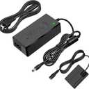 Gonine for Canon LP-E17 R50 Dummy Battery and ACK-E18 Continuous Power Supply AC Adapter Kit, fit for Canon EOS Rebel R50 RP R8 R10 R100 T7i T6i T8i T6s SL2 SL3 850D 77D, Kiss X8i X9i X10 Cameras.