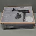 INFINITI PRO by CONAIR Hair Dryer, 1875W Blow Dryer with Diffuser and Concentrator, Ceramic Technology, 3 Heat & 2 Speed Settings, Cold Shot Button, Black