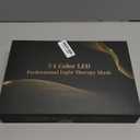 SDKWDH Red Light Mask for Face, 7-1 Colors Facial Care Mask, 850nm Infrared & Red Light Masks, Ergonomic Design for Home & Travel