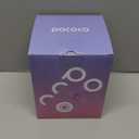 POCOCO Galaxy Star Projector for Bedroom with Replaceable Optical Film Discs, Home Planetarium Night Light Projector with High-Definition Soft Light for Relax, Study, and Meditate, Stress Relief Gifts (Black)