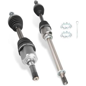 Front Left & Right CV Axle Shaft Assembly 2.5L (AWD OnlyFits for Nissan Rogue 2008 2009 2010 2011 2012 2013, Fits for Rogue Select 2014 2015, 1 Pair of CV Axle Shaft Assembly