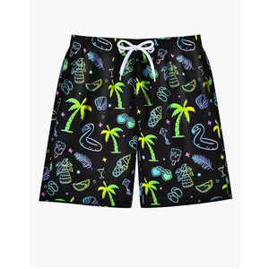 Boys Swim Trunks Board Shorts Teen Boys Swimsuit Quick Dry Swimwear Swimming Shorts Bathing Suit, Size 14-16