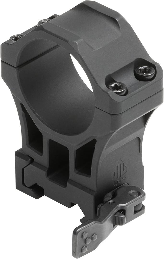 UTG ACCU-SYNC QR 30mm High Profile Scope Rings, Picatinny, Black