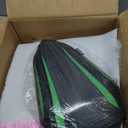 Motorcycle Rider & Passenger Comfort Seat Fit for EX500 Ninja 500 ER500 Z500 2024 2025 2026, Front Rear Solo Saddle Back Cushion Pillion Pad, Green