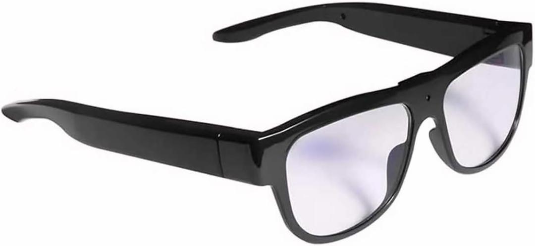 Camera Glasses Smart Video Glasses,HD 1080p Recording Outdoor Sport Glasses with Camera Wearable Eyeglass Built-in 32G Memory CardPerfect for Outdoor Travel, Driving, and Hiking. (Retro)