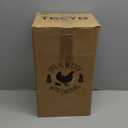 Tgeyd Chicken Feeder and Waterer Set (3 Gal/15 Lb) Hanging Automatic Poultry Feeder, No-Waste, Chicken Accessories for Chicken Coop and Run