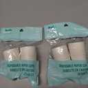 2 x Disposable paper cups 2 pack 18 count ea