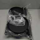 iDavosic.ly Plant Stand Indoor Outdoor, 5 Tier Corner Metal Flower Display Holder Shelf, Easy Assembly Folding Tall Orchid Rack for Patio Balcony Porch Garden Living Room House, Black