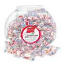 Stewart Old Fashioned Peppermint Candy Puffs | Individually Wrapped Candy | Pure Cane Sugar Candy | Fat-Free, Cholesterol-Free, Gluten-Free | Classic Soft/Hard Texture, Made in USA - 96 oz Jar (6 Pound (Pack of 1))