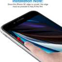 JETech Screen Protector for iPhone SE 3/2 (2022/2020 Edition), 4.7-Inch, Tempered Glass Film, 3-Pack