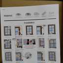 Magnetic Window Screen Frame/Adjustable Window Screen Mesh Gauze Link Frame Suitable for All Kinds of Soft Gauze Conveniently Operate on a Solid Surface of Metal/Wood/Plastic