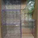 4-Pack Clear Hard Plastic Funko Pop Protector Display Cases for 4" Figures, Stackable Display Cases, Made in USA by Gary Plastic Packaging