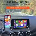 Car Phone Holder for 2021-2025 Rogue/2020-2025 Sentra/2019-2025 AltimaAccessories,Phone Mount for Rogue Sentra Altima with 8-inch Screen,Hands-FreeCell Phones Holder